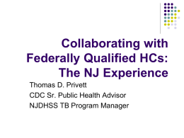 Collaborating with FQHCs: The On