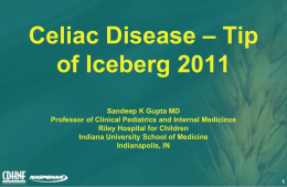 Pathogenesis of Celiac Disease