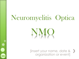 What is NMO? - Guthy-Jackson Charitable Foundation