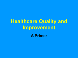 Quality Improvement - Children's Mercy Hospital
