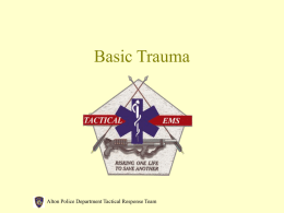 Basic Rapid Trauma Assessment - NH-TEMS