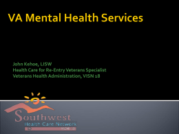 VA Mental Health Services