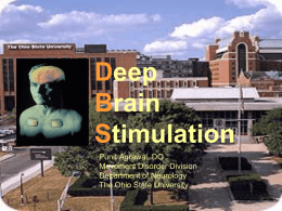 Deep Brain Stimulation - Welcome to the North American