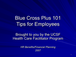Blue Cross Plus 101 Tips for Employees