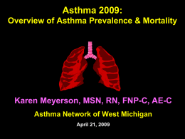 The Effect of Inhaled Corticosteroids on Survival in a