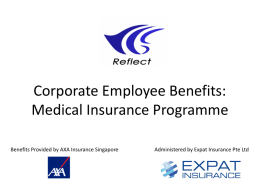 Medical Insurance Benefits