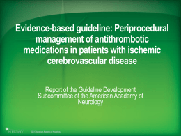Evidence-based Guideline Update: NSAIDs, and other