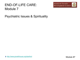 End-ofLife Care Curriculum