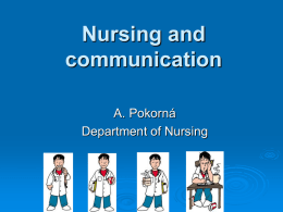 Nursing and comunication