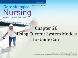 Chapter 23: Future trends in gerontology