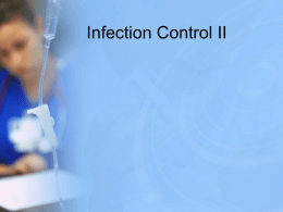 Infection Control II