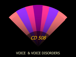 CD 508_VoiceDisorders