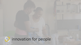 valuing innovation - Camden Coalition of Healthcare Providers
