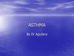 ASTHMA - RCRMC Family Medicine Residency