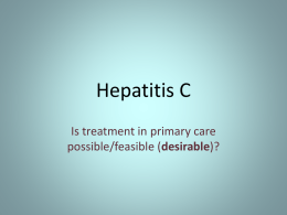 Hepatitis C - Nurse Practitioners of Idaho
