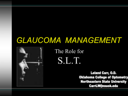 GLAUCOMA MANAGEMENT - MOA Internal Server