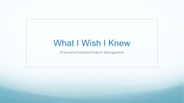 What I Wish I Knew - Holtorf Medical Group