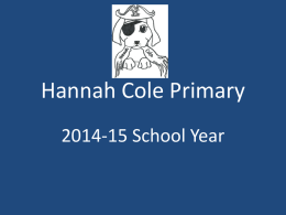 Hannah Cole Primary
