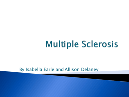 Multiple Sclerosis - Baldwinsville Central School District