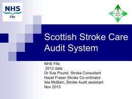 Scottish Stroke Care Audit System
