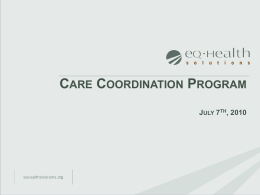 Care Coordination Program