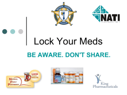 Lock Your Meds! - National Triad