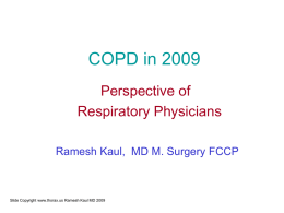 COPD in 2009