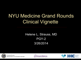 Journal Club - NYU Langone Medical Center