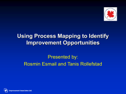 How to process map - Canadian Patient Safety Institute