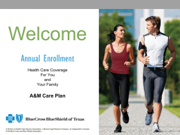Open Enrollment - Texas A&M University System