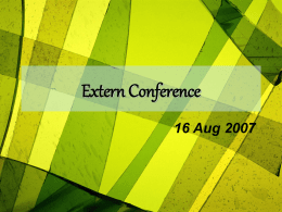 Extern Conference - Mahidol University