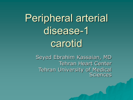 Peripheral arterial disease-1 carotid