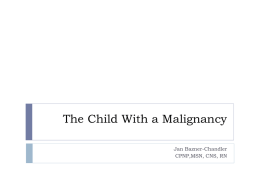 Pediatric Malignancies_2010