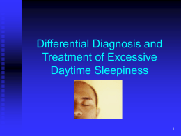 The Differential Diagnosis and Treatment of Excessive