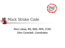 Mock Stroke - University of Illinois at Chicago