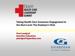 Taking Health Care Consumer Engagement to the Next Level