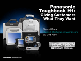 Panasonic Toughbook H1