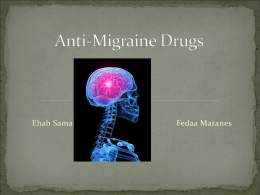 Anti-migraine Drugs
