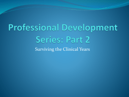 Professional Development Series: Part 2