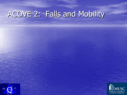 ACOVE 2: Falls and Mobility