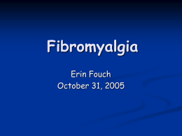 Fibromyalgia :: Fouch