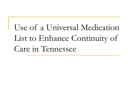 What is Medication Continuum of Care and Why Do We Need it in