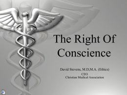 Right of Conscience