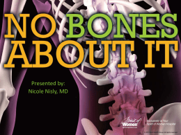 No Bones About It - University of Iowa Hospitals and Clinics