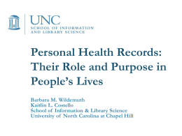 What Patients Want from their Personal Health Records