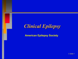 Clinical Epilepsy