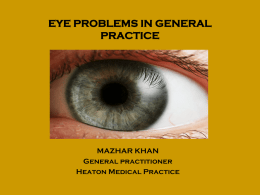 eye problems in general practice