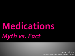 Pharmacy Myths