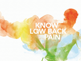 Low Back Pain - Know Pain Educational Program