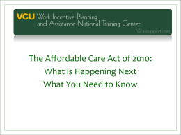 PowerPoint - National Association of States United for Aging and